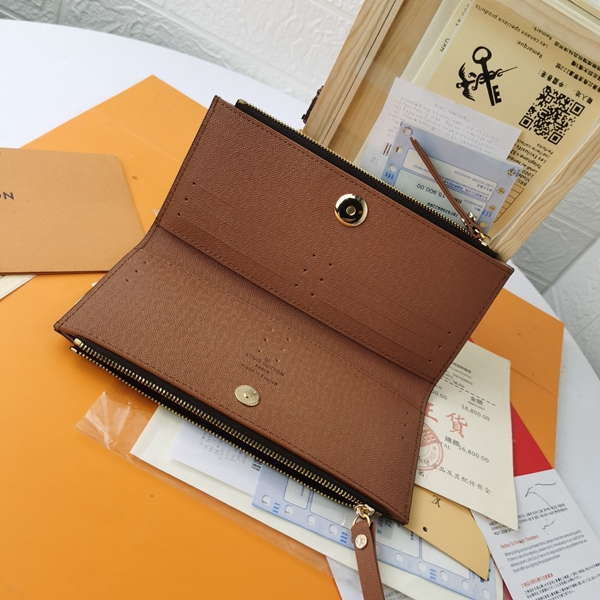 LVコピーウォレット細部ディテール